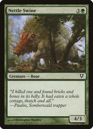 Nettle Swine [Avacyn Restored] | North Game Den