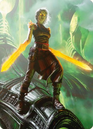 Nahiri, the Unforgiving Art Card [Phyrexia: All Will Be One Art Series] | North Game Den