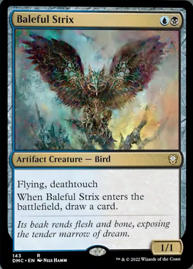 Baleful Strix [Dominaria United Commander] | North Game Den