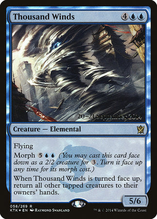 Thousand Winds [Khans of Tarkir Promos] | North Game Den