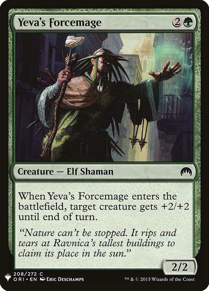 Yeva's Forcemage [Mystery Booster] | North Game Den
