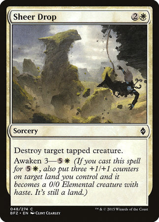 Sheer Drop [Battle for Zendikar] | North Game Den