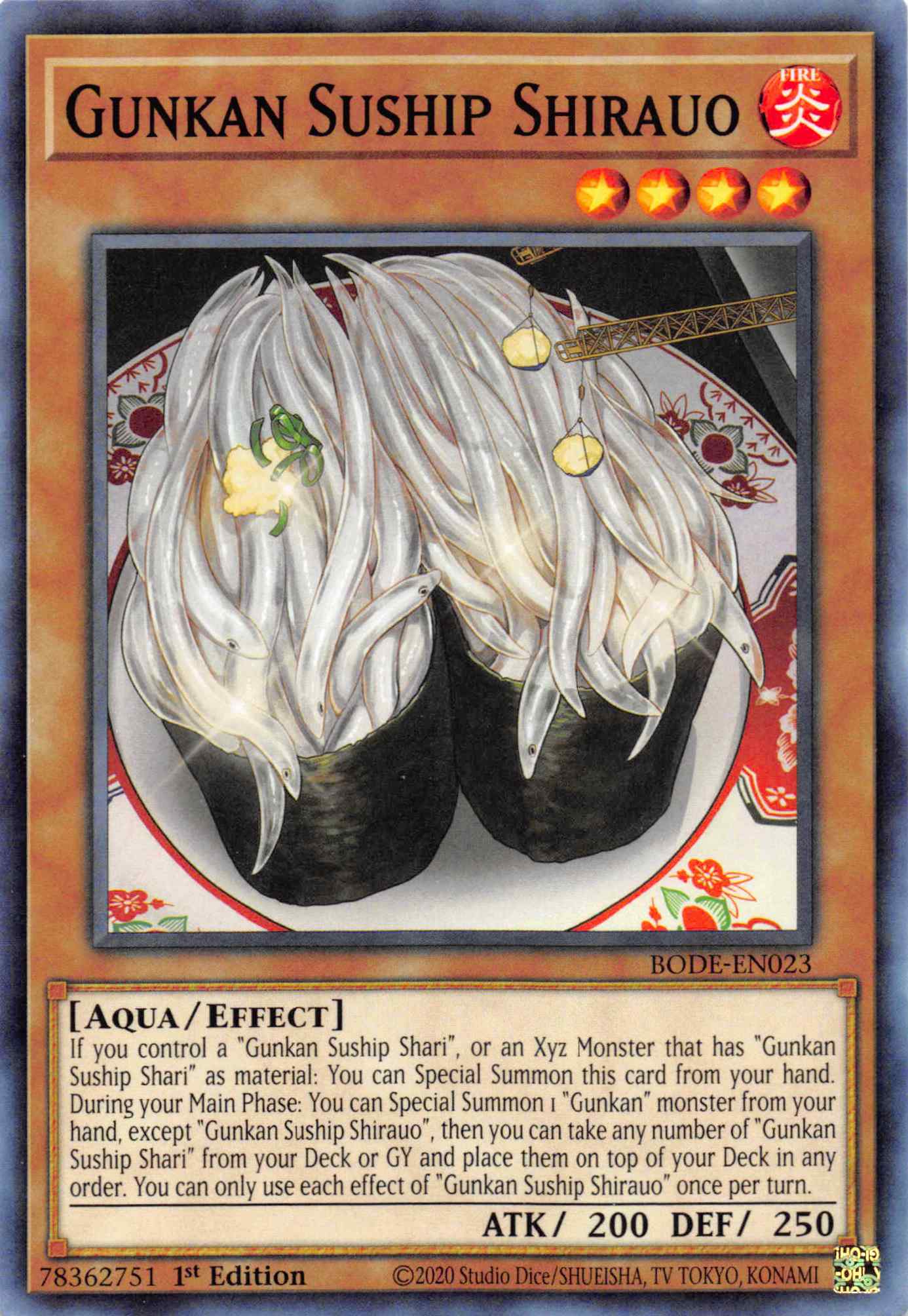 Gunkan Suship Shirauo [BODE-EN023] Common | North Game Den