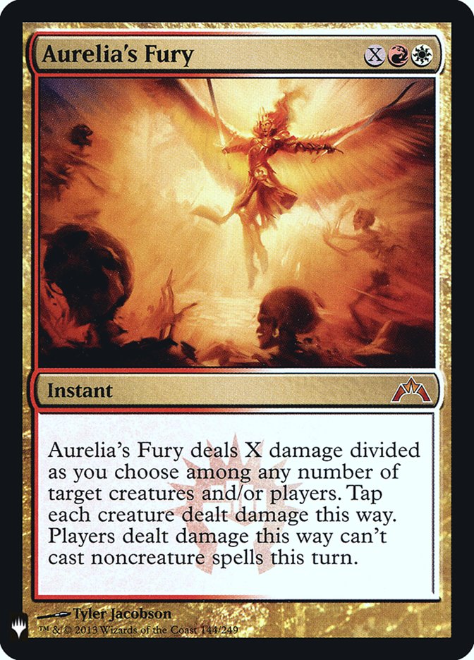 Aurelia's Fury [Mystery Booster] | North Game Den