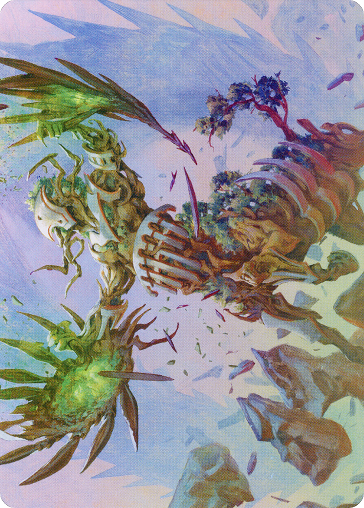 Botanical Brawler Art Card [March of the Machine Art Series] | North Game Den