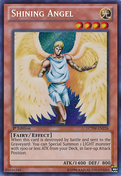 Shining Angel [LCYW-EN236] Secret Rare | North Game Den