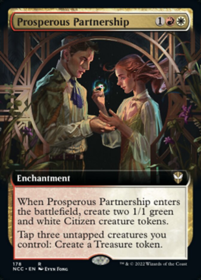 Prosperous Partnership (Extended Art) [Streets of New Capenna Commander] | North Game Den