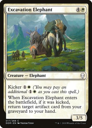 Excavation Elephant [Dominaria] | North Game Den
