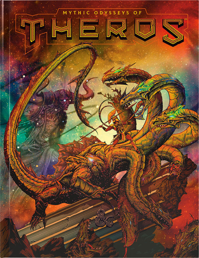 Dungeons and Dragons RPG: Mythic Odysseys of Theros Hard Cover - Alternate Cover | North Game Den