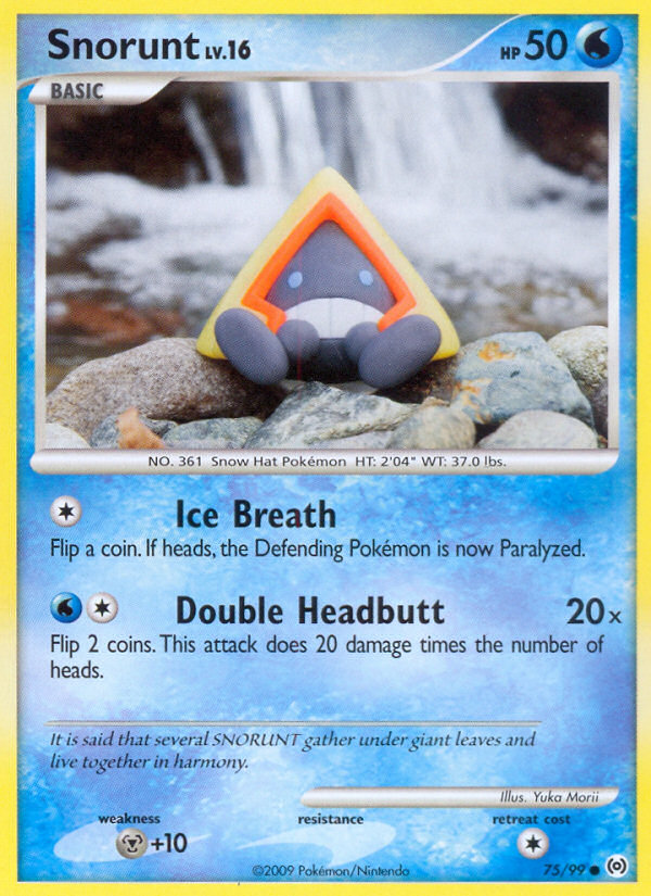 Snorunt (75/99) [Platinum: Arceus] | North Game Den