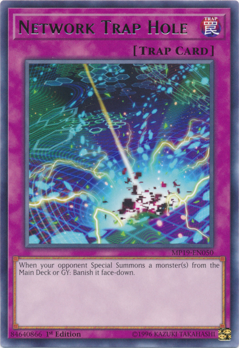 Network Trap Hole [MP19-EN050] Rare | North Game Den