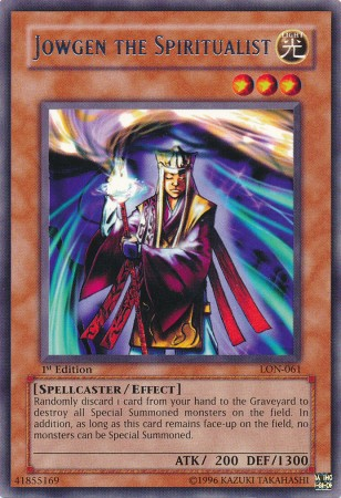Jowgen the Spiritualist [LON-061] Rare | North Game Den