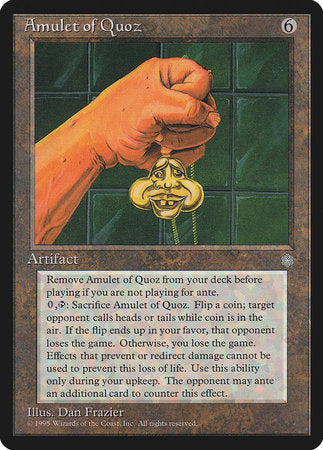 Amulet of Quoz [Ice Age] | North Game Den