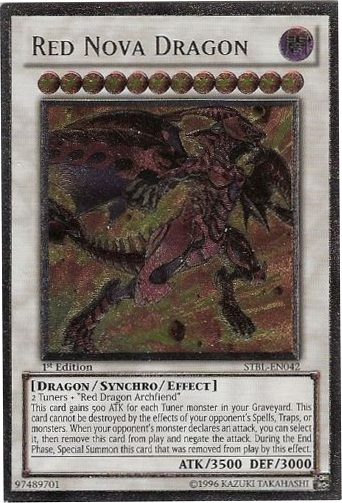 Red Nova Dragon [STBL-EN042] Ultimate Rare | North Game Den