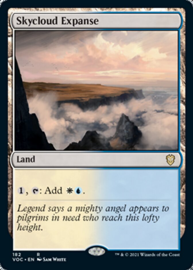 Skycloud Expanse [Innistrad: Crimson Vow Commander] | North Game Den