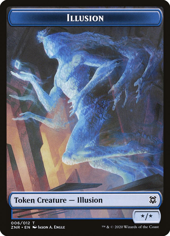 Illusion Token [Zendikar Rising] | North Game Den