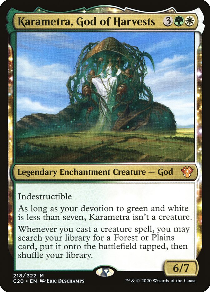 Karametra, God of Harvests [Commander 2020] | North Game Den