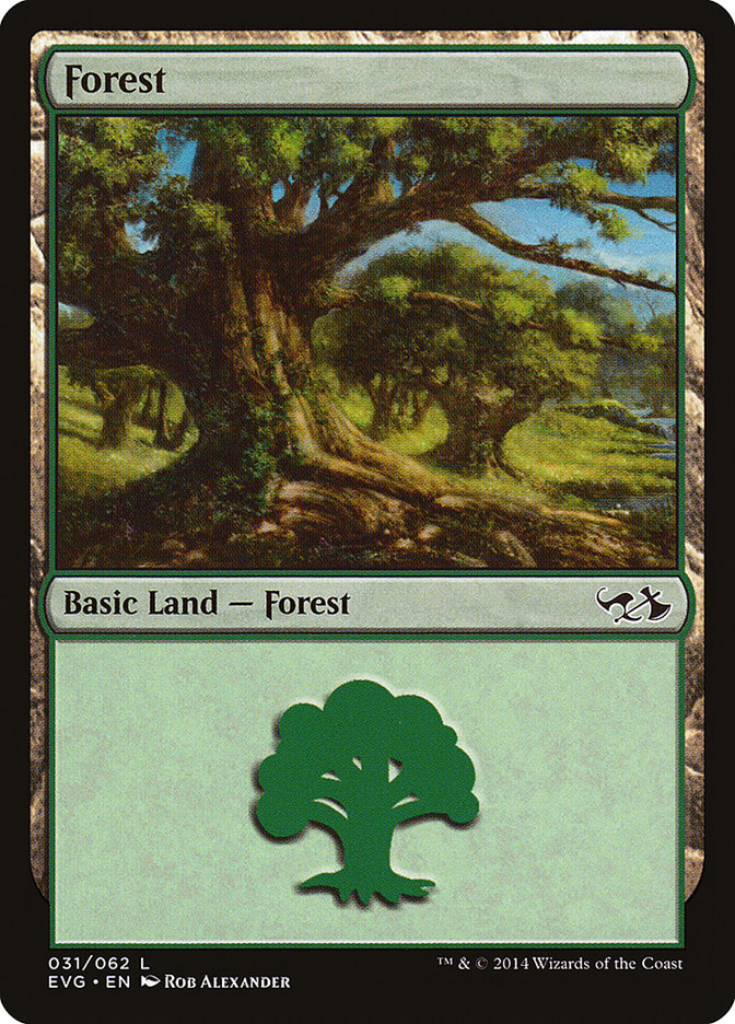 Forest (31) (Elves vs. Goblins) [Duel Decks Anthology] | North Game Den