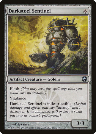 Darksteel Sentinel [Scars of Mirrodin] | North Game Den