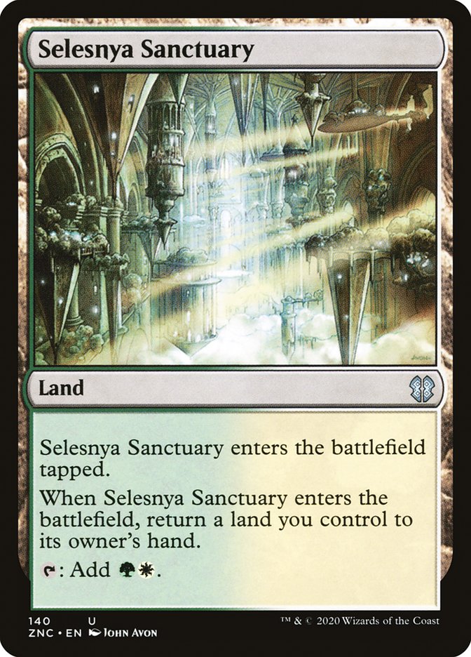 Selesnya Sanctuary [Zendikar Rising Commander] | North Game Den