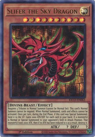 Slifer the Sky Dragon (Ultra Pharaoh's Rare) [KICO-EN063] Ultra Pharaoh’s Rare | North Game Den