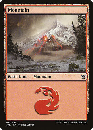 Mountain (265) [Khans of Tarkir] | North Game Den