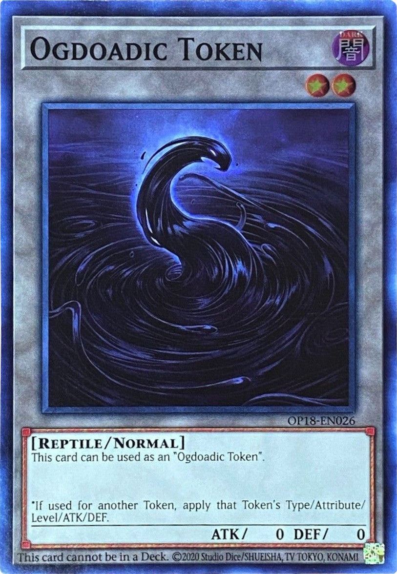 Ogdoadic Token [OP18-EN026] Super Rare | North Game Den