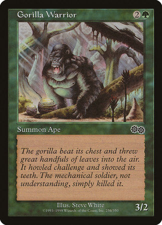 Gorilla Warrior [Urza's Saga] | North Game Den