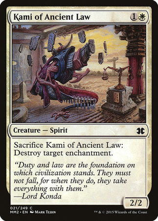 Kami of Ancient Law [Modern Masters 2015] | North Game Den