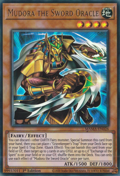 Mudora the Sword Oracle [MAMA-EN026] Ultra Rare | North Game Den