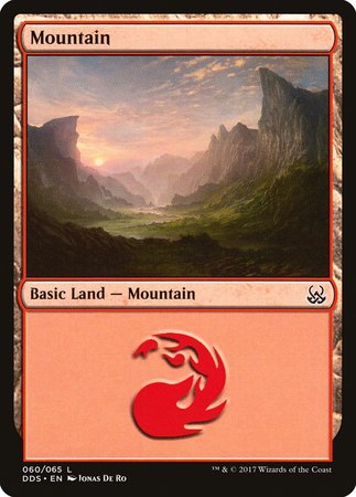 Mountain (60) [Duel Decks: Mind vs. Might] | North Game Den