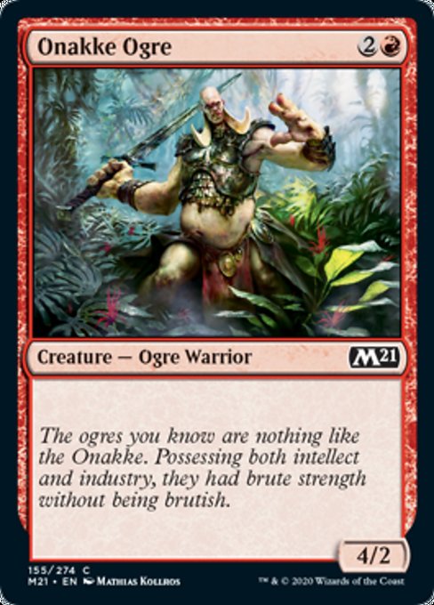 Onakke Ogre [Core Set 2021] | North Game Den