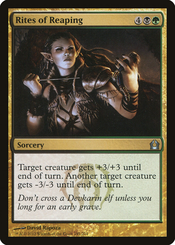 Rites of Reaping [Return to Ravnica] | North Game Den