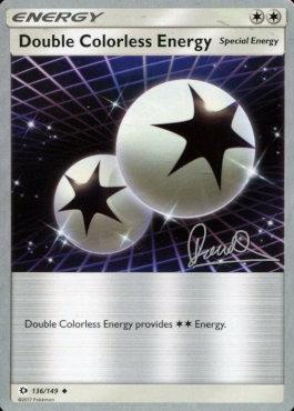 Double Colorless Energy (136/149) (Infinite Force - Diego Cassiraga) [World Championships 2017] | North Game Den