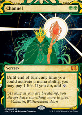 Channel (Etched Foil) [Strixhaven Mystical Archive] | North Game Den