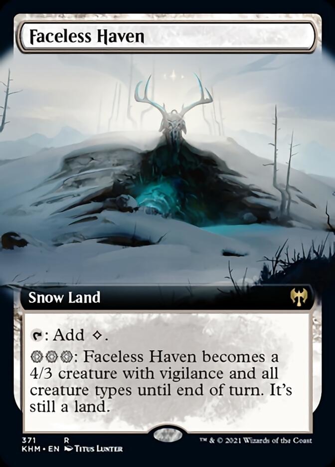 Faceless Haven (Extended Art) [Kaldheim] | North Game Den