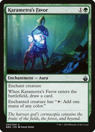 Karametra's Favor [Battlebond] | North Game Den