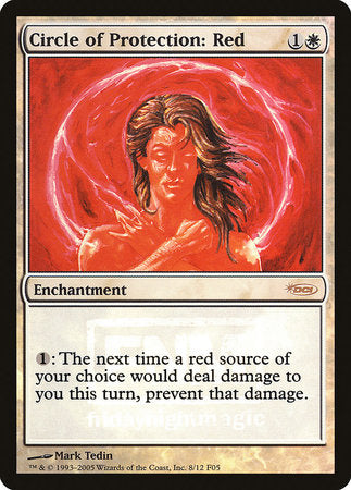 Circle of Protection: Red [Friday Night Magic 2005] | North Game Den