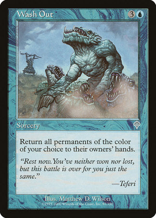 Wash Out [Invasion] | North Game Den