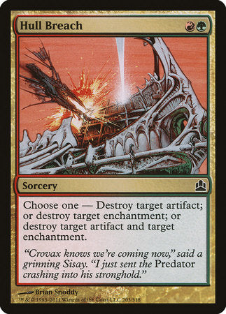 Hull Breach [Commander 2011] | North Game Den