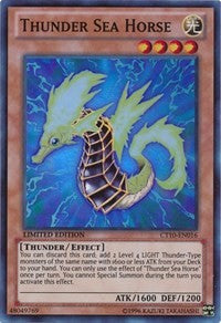 Thunder Sea Horse [CT10-EN016] Super Rare | North Game Den