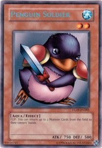 Penguin Soldier (Blue) [DL09-EN002] Rare | North Game Den