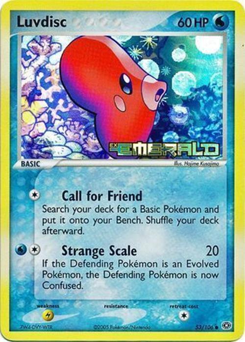 Luvdisc (53/106) (Stamped) [EX: Emerald] | North Game Den