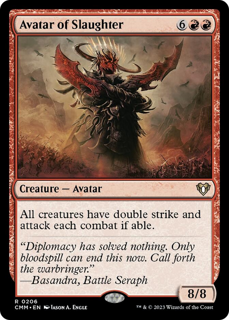 Avatar of Slaughter [Commander Masters] | North Game Den