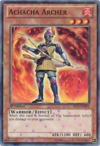 Achacha Archer [SP13-EN004] Starfoil Rare | North Game Den