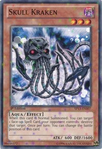 Skull Kraken [SP13-EN007] Starfoil Rare | North Game Den