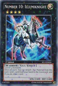 Number 10: Illumiknight [SP13-EN026] Starfoil Rare | North Game Den