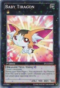 Baby Tiragon [SP13-EN027] Starfoil Rare | North Game Den