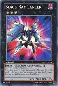 Black Ray Lancer [SP13-EN029] Starfoil Rare | North Game Den