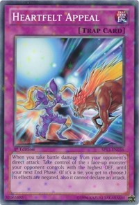 Heartfelt Appeal [SP13-EN036] Starfoil Rare | North Game Den
